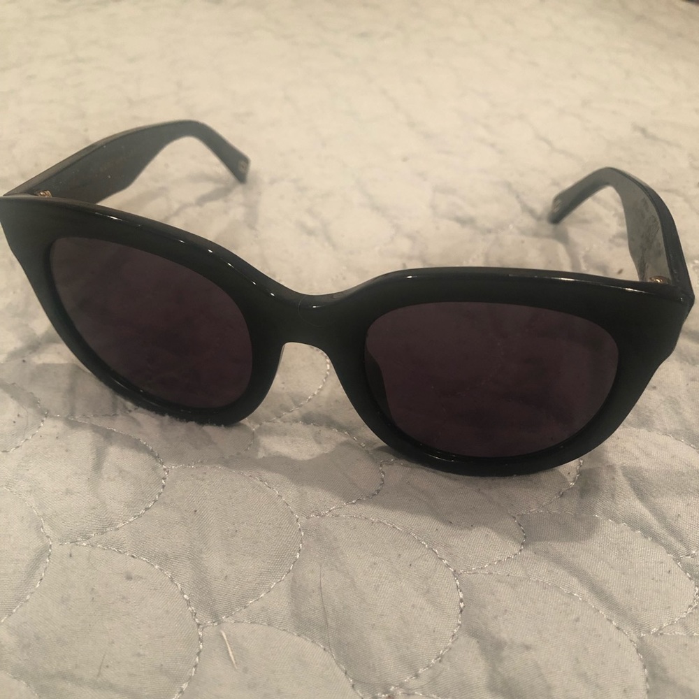 Marc Jacobs Black Cat Eye Sunglasses
